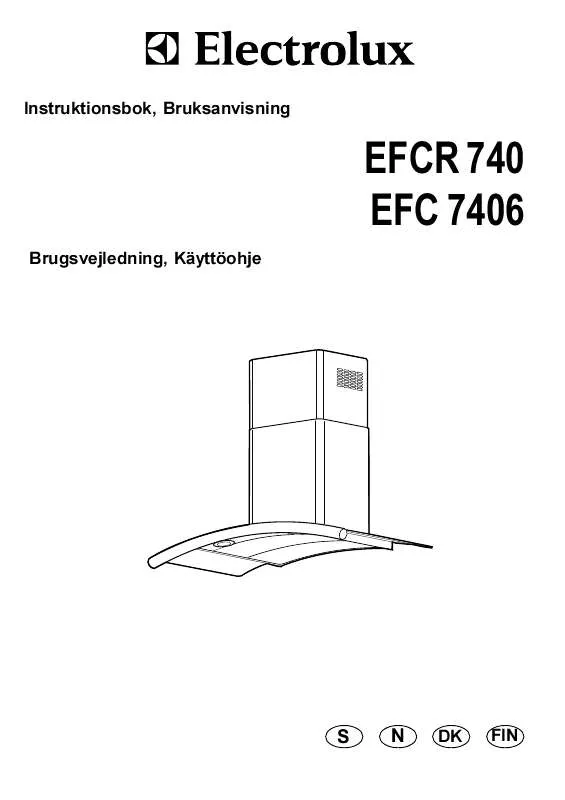 Mode d'emploi AEG-ELECTROLUX EFCR740X