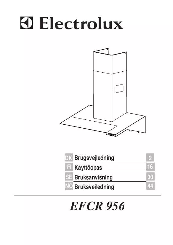 Mode d'emploi AEG-ELECTROLUX EFCR956X