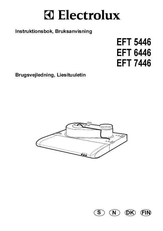 Mode d'emploi AEG-ELECTROLUX EFT5446/S