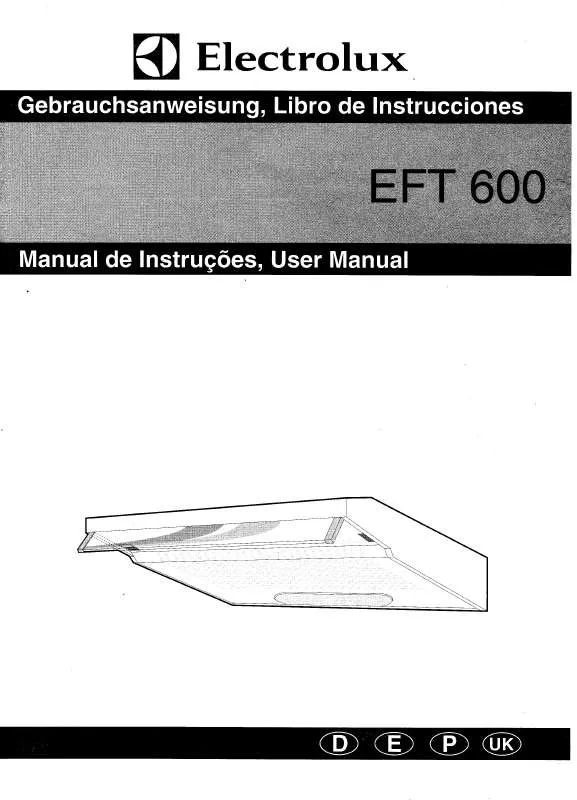 Mode d'emploi AEG-ELECTROLUX EFT600B