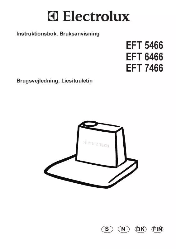 Mode d'emploi AEG-ELECTROLUX EFT6466K/S