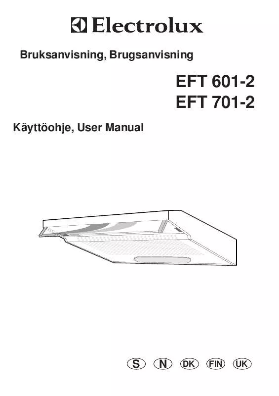 Mode d'emploi AEG-ELECTROLUX EFT701/2