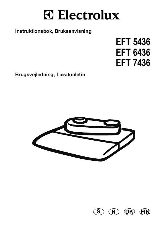 Mode d'emploi AEG-ELECTROLUX EFT7436/S