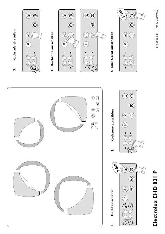 Mode d'emploi AEG-ELECTROLUX EHD821P