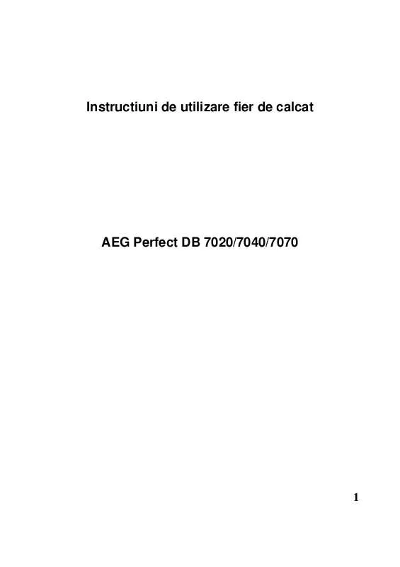 Mode d'emploi AEG-ELECTROLUX EHS6646X