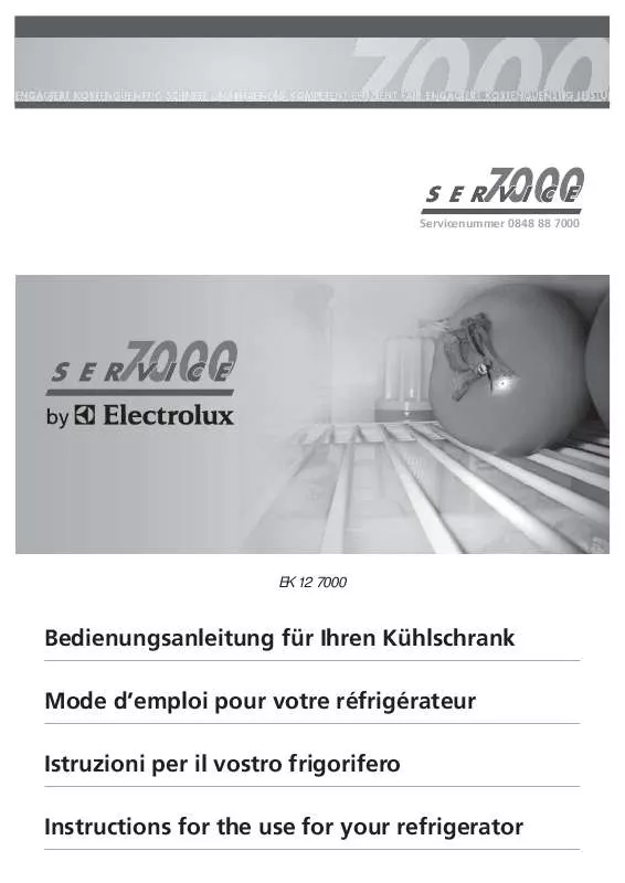 Mode d'emploi AEG-ELECTROLUX EK127000RESW