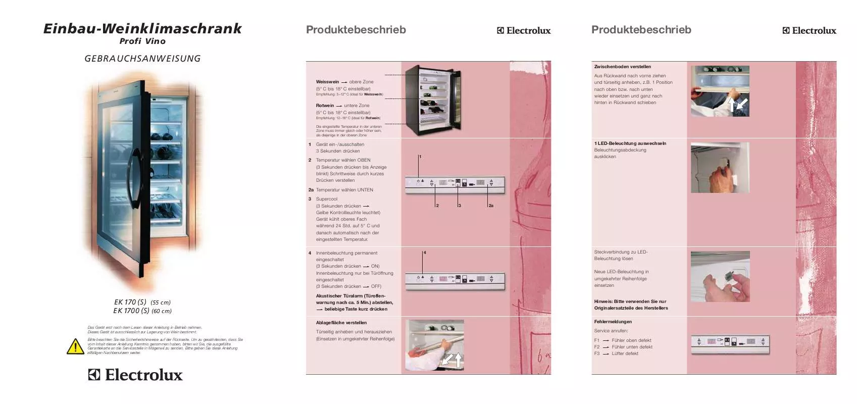 Mode d'emploi AEG-ELECTROLUX EK170010SL