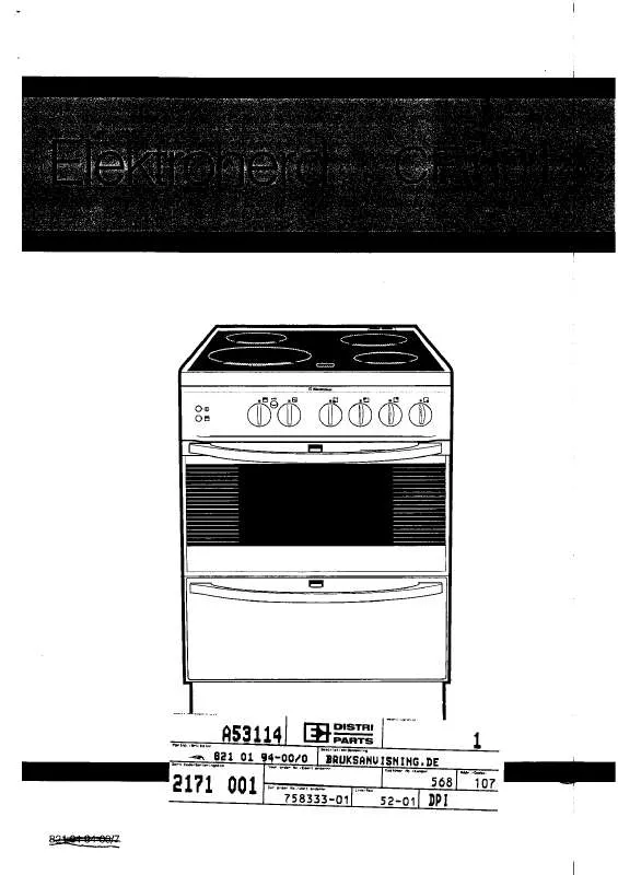 Mode d'emploi AEG-ELECTROLUX EK6160