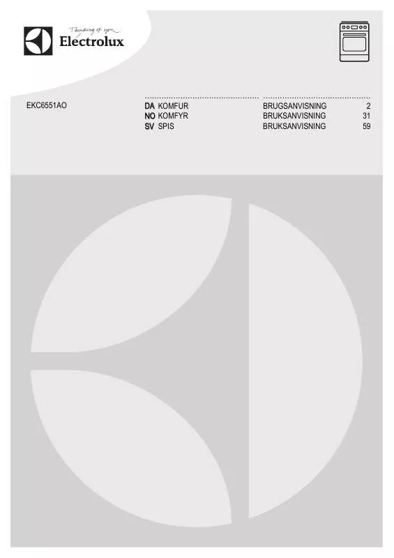 Mode d'emploi AEG-ELECTROLUX EKC6551AOW