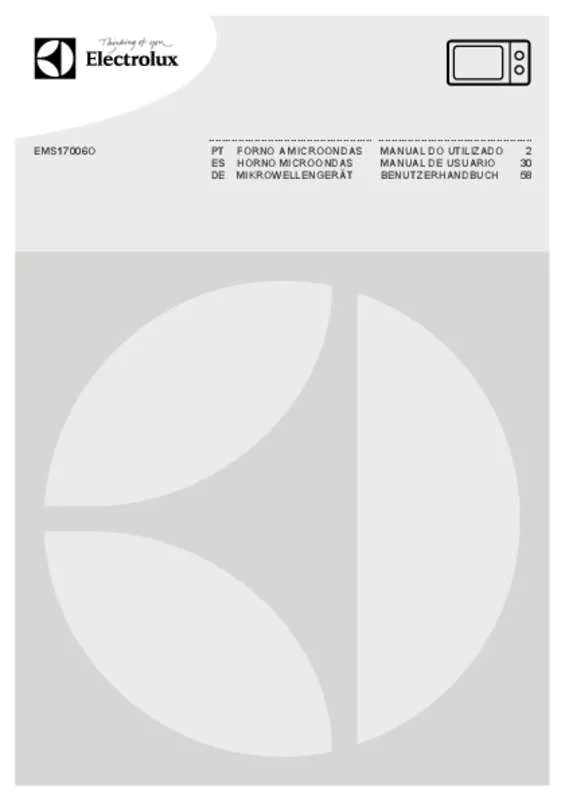 Mode d'emploi AEG-ELECTROLUX EMS17006OX