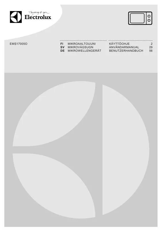 Mode d'emploi AEG-ELECTROLUX EMS26204OW