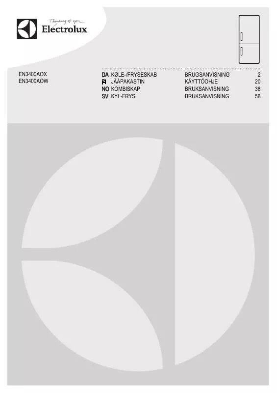 Mode d'emploi AEG-ELECTROLUX EN3400AOW