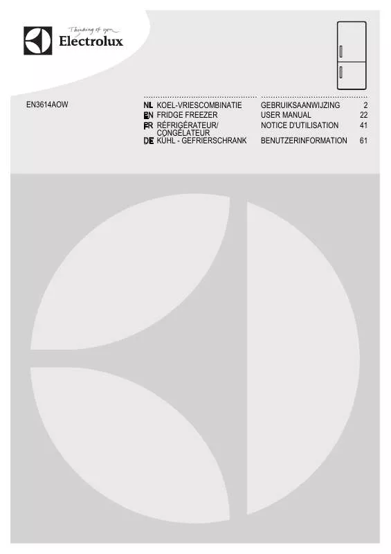 Mode d'emploi AEG-ELECTROLUX EN3614AOW