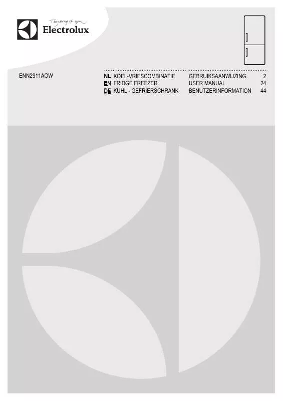 Mode d'emploi AEG-ELECTROLUX ENN2911AOW