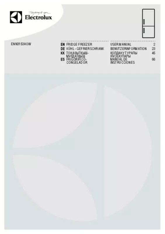 Mode d'emploi AEG-ELECTROLUX ENN3153AOW