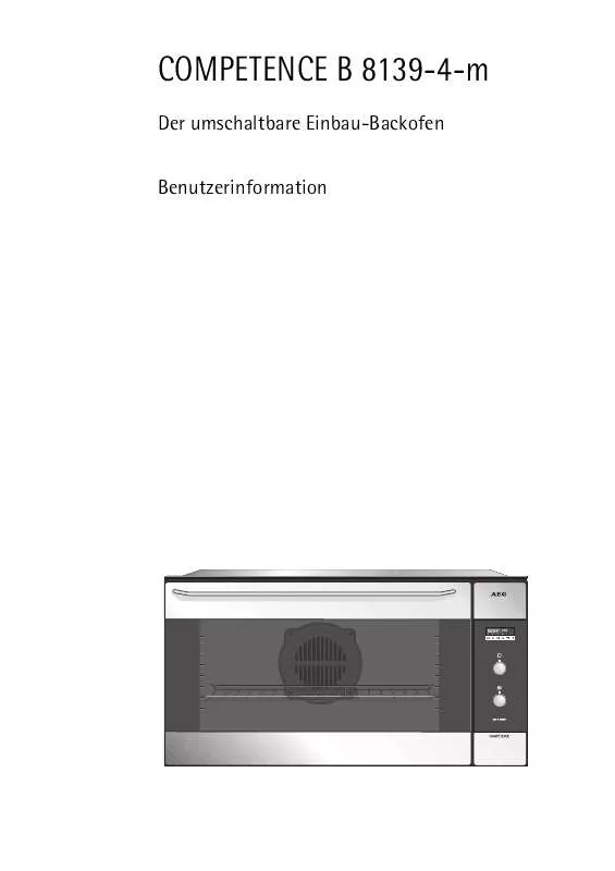 Mode d'emploi AEG-ELECTROLUX EOB8947X