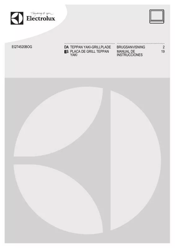 Mode d'emploi AEG-ELECTROLUX EQT4520BOG