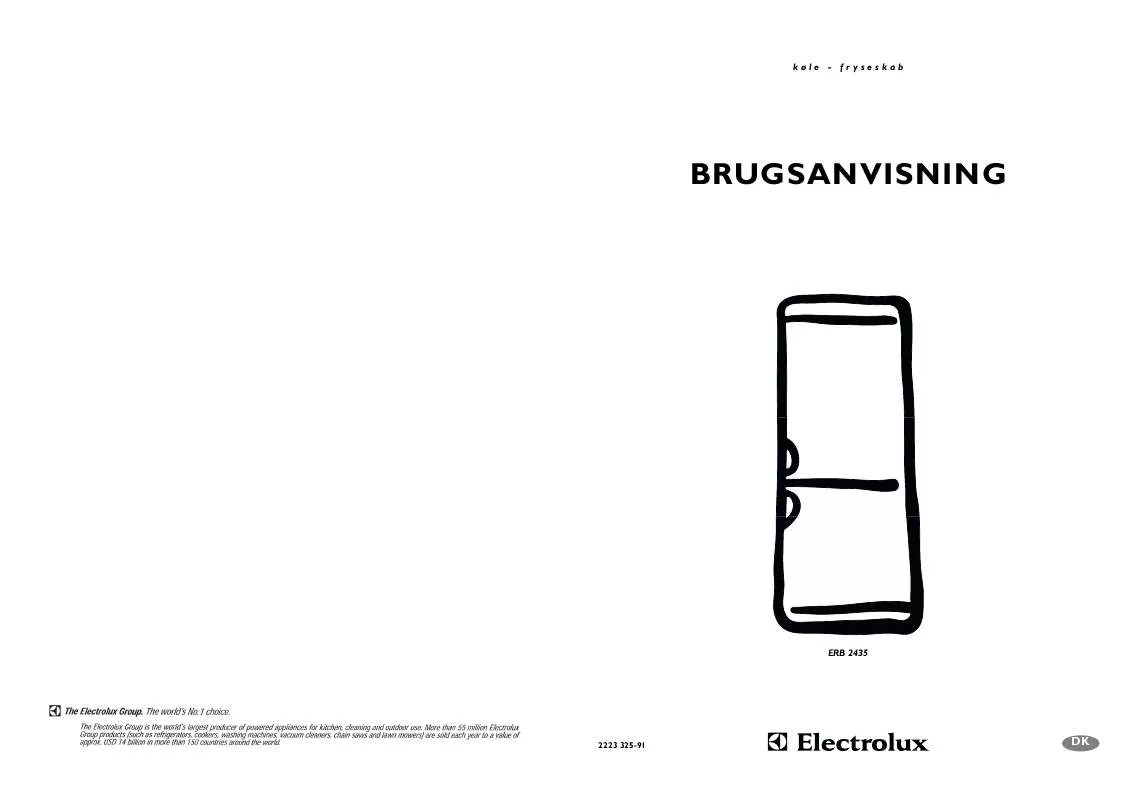 Mode d'emploi AEG-ELECTROLUX ERB2435