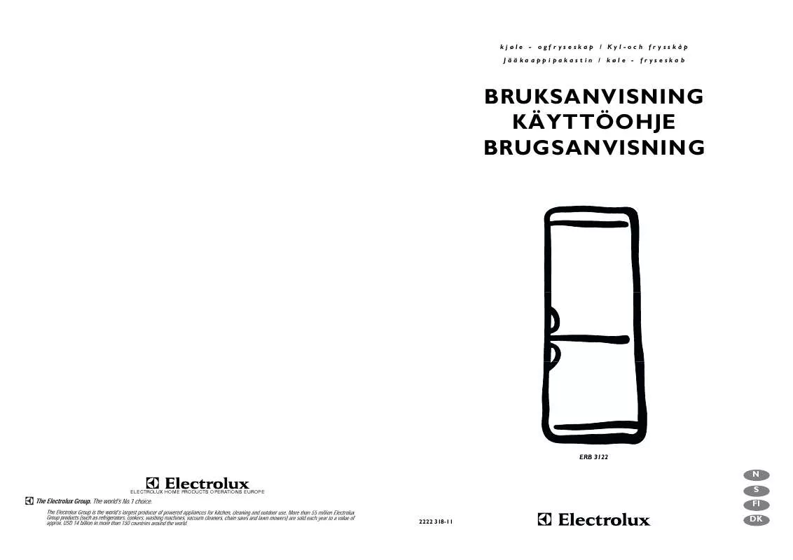 Mode d'emploi AEG-ELECTROLUX ERB3122