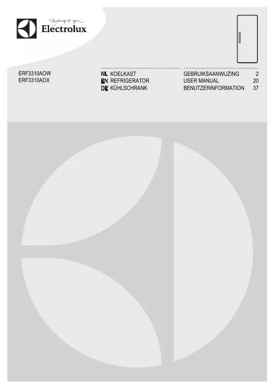 Mode d'emploi AEG-ELECTROLUX ERF3310AOX