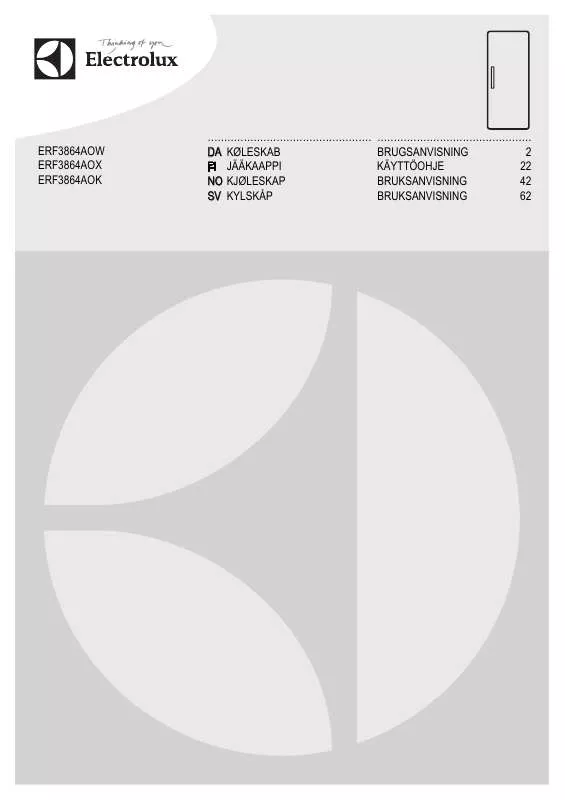 Mode d'emploi AEG-ELECTROLUX ERF3864AOK