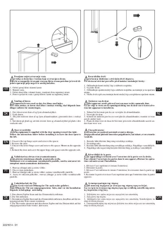 Mode d'emploi AEG-ELECTROLUX ERN15300