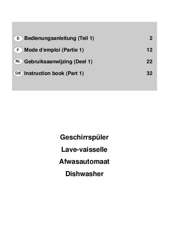 Mode d'emploi AEG-ELECTROLUX ESL444I