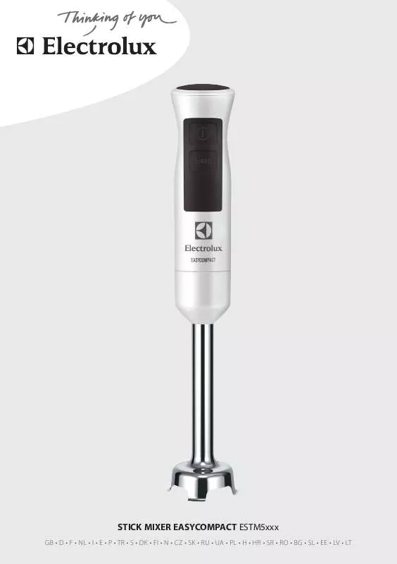 Mode d'emploi AEG-ELECTROLUX ESTM 5200