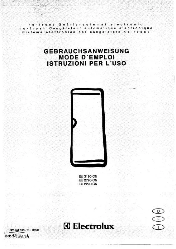 Mode d'emploi AEG-ELECTROLUX EU2290CN