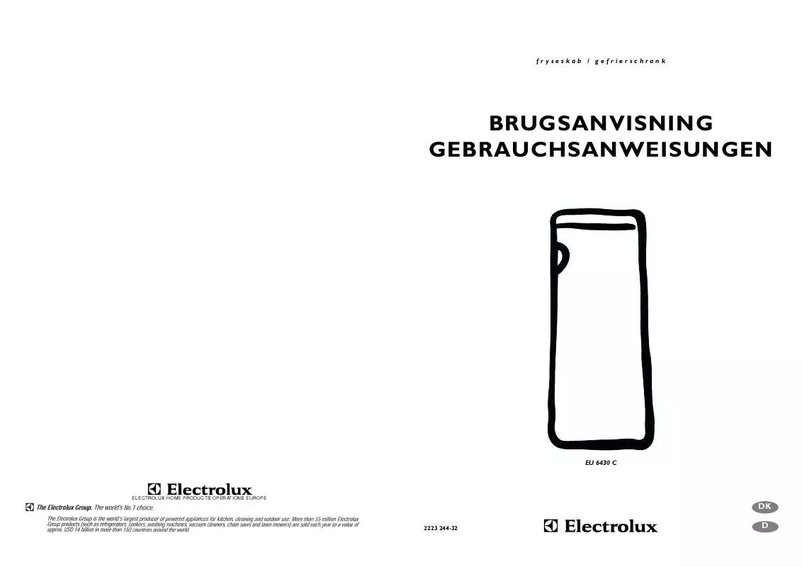 Mode d'emploi AEG-ELECTROLUX EU6430C