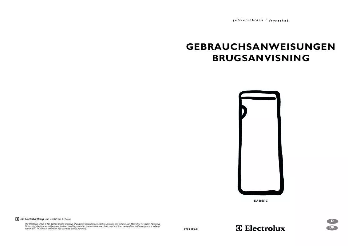 Mode d'emploi AEG-ELECTROLUX EU6835C