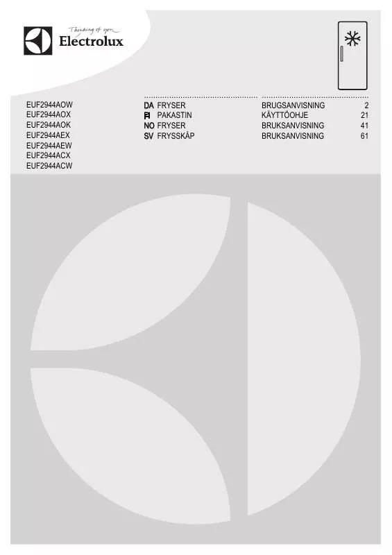 Mode d'emploi AEG-ELECTROLUX EUF2944AO