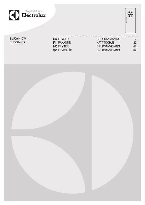 Mode d'emploi AEG-ELECTROLUX EUF2944IOX