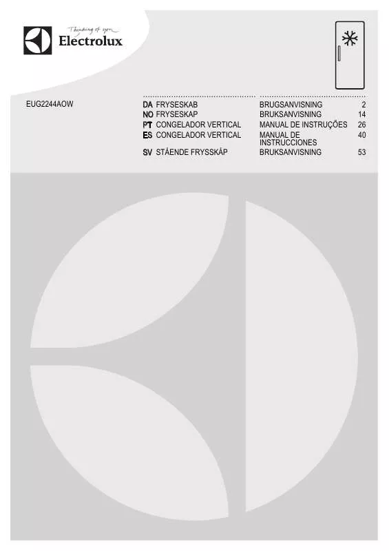 Mode d'emploi AEG-ELECTROLUX EUG2244AOW