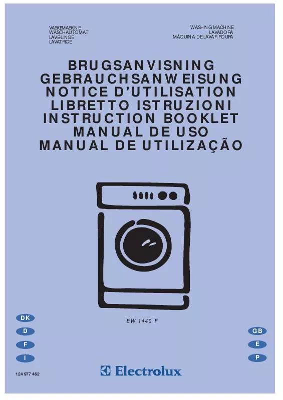 Mode d'emploi AEG-ELECTROLUX EW1440F