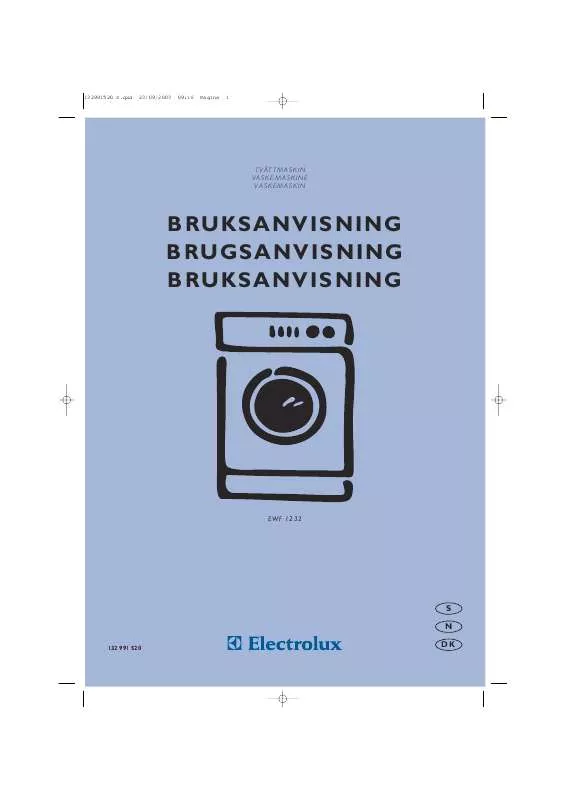 Mode d'emploi AEG-ELECTROLUX EWF1232