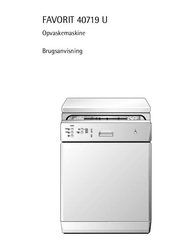 Mode d'emploi AEG-ELECTROLUX F40719UW