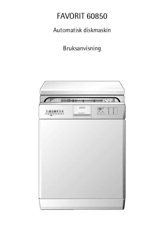 Mode d'emploi AEG-ELECTROLUX F60850UMDK-N-S-