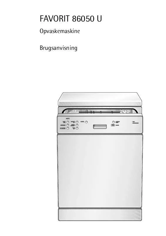 Mode d'emploi AEG-ELECTROLUX F86050UM