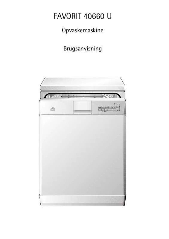 Mode d'emploi AEG-ELECTROLUX FAV40660U