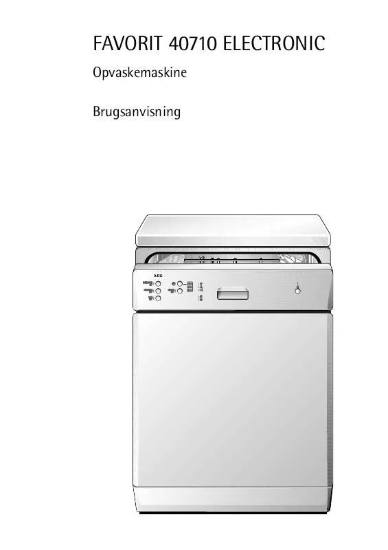 Mode d'emploi AEG-ELECTROLUX FAV40710UW