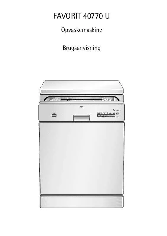 Mode d'emploi AEG-ELECTROLUX FAV40770UM