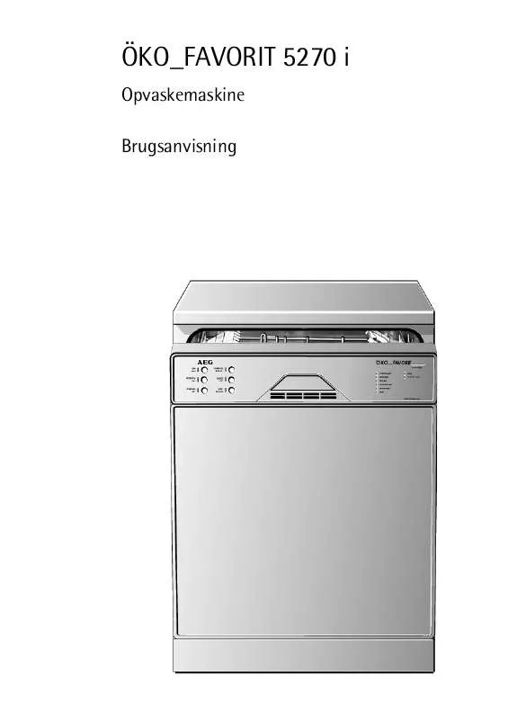 Mode d'emploi AEG-ELECTROLUX FAV5270ID