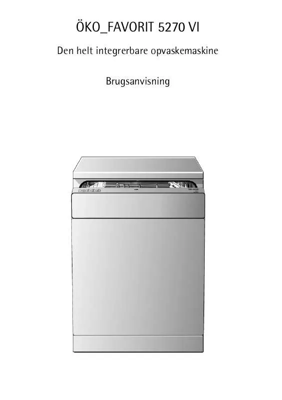 Mode d'emploi AEG-ELECTROLUX FAV5270VI