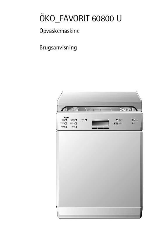 Mode d'emploi AEG-ELECTROLUX FAV60800UW