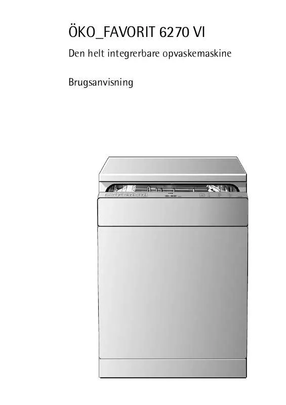 Mode d'emploi AEG-ELECTROLUX FAV6270VI