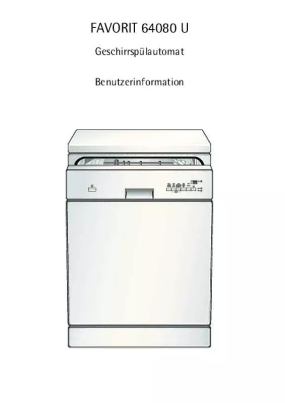 Mode d'emploi AEG-ELECTROLUX FAV64080UD