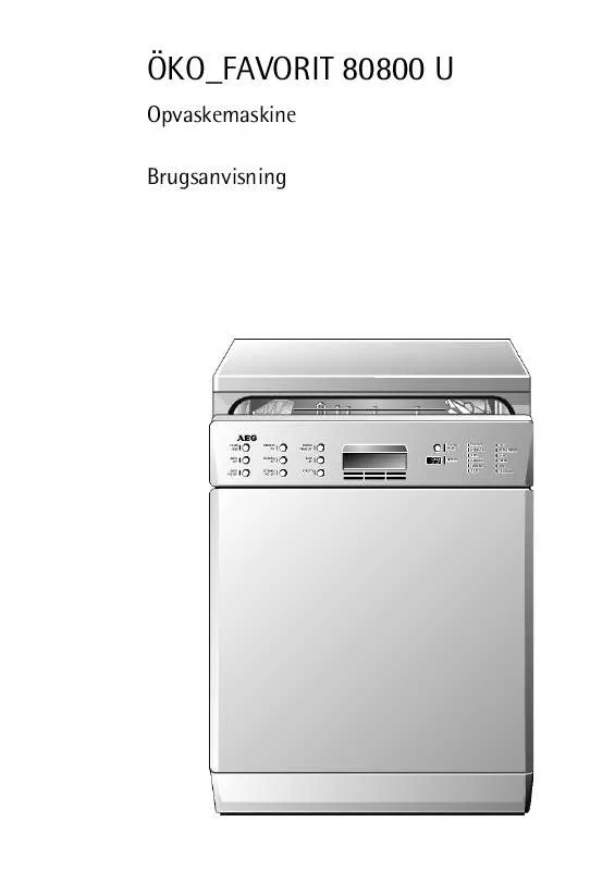 Mode d'emploi AEG-ELECTROLUX FAV80800U-W