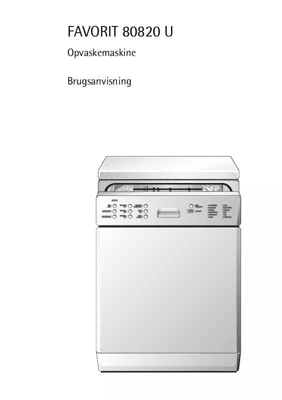 Mode d'emploi AEG-ELECTROLUX FAV80820U-W