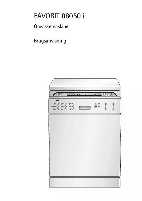 Mode d'emploi AEG-ELECTROLUX FAV88050I-A